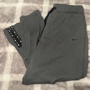 Gray Nike sweatpants